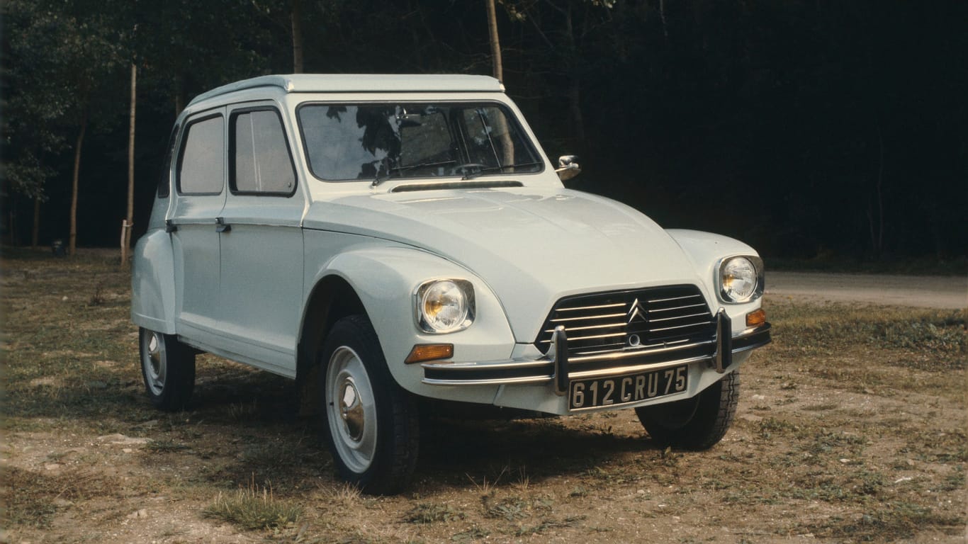 Im Stil der Zeit: Die Dyane wurde 1967 als Nachfolger des 2 CV lanciert, konnte sich aber nie richtig durchsetzen.