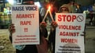 Protest in Indien gegen Vergewaltigungen (Archivbild): Immer wieder kommt es zu grauenvollem Missbrauch gegen Frauen in dem Land.