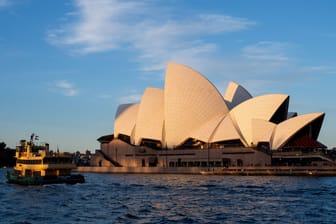 Das Wahrzeichen der australischen Hauptstadt Sydney, das Opernhaus am Hafen: Der jüngste Winter war der wärmste, den das Land seit mehr als 100 Jahren erlebt hat.