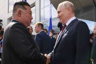 Kim Jong Un und Wladimir Putin: Zwei Männer, zwei Züge.