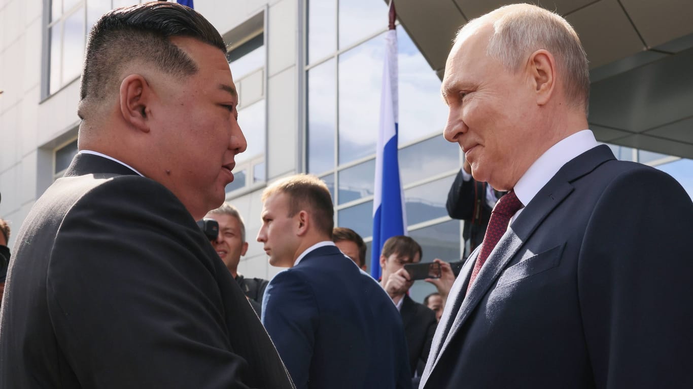Kim Jong Un und Wladimir Putin: Zwei Männer, zwei Züge.