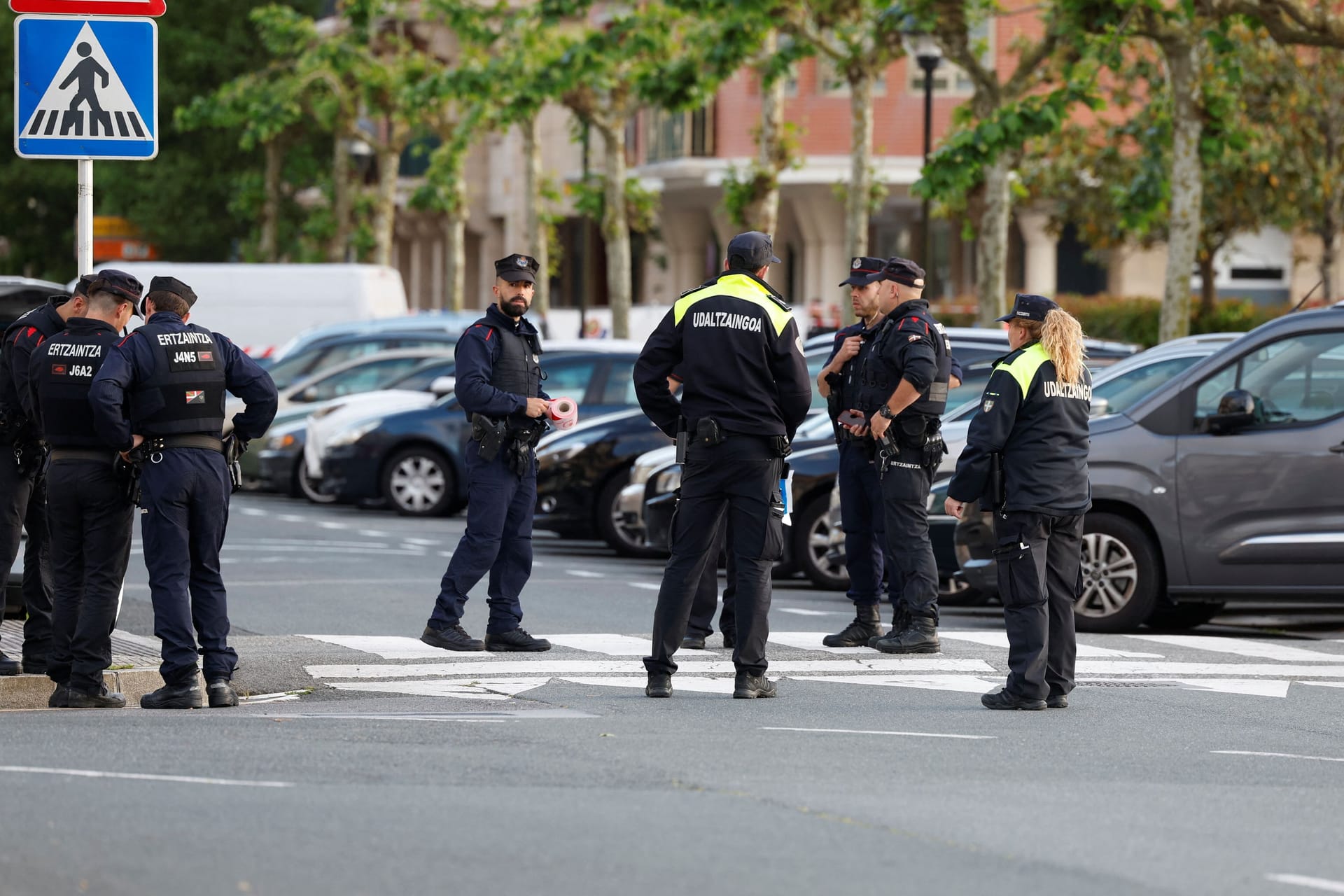 Polizei in Spanien (Symbolbild): Der Tatverdächtige konnte festgenommen werden.