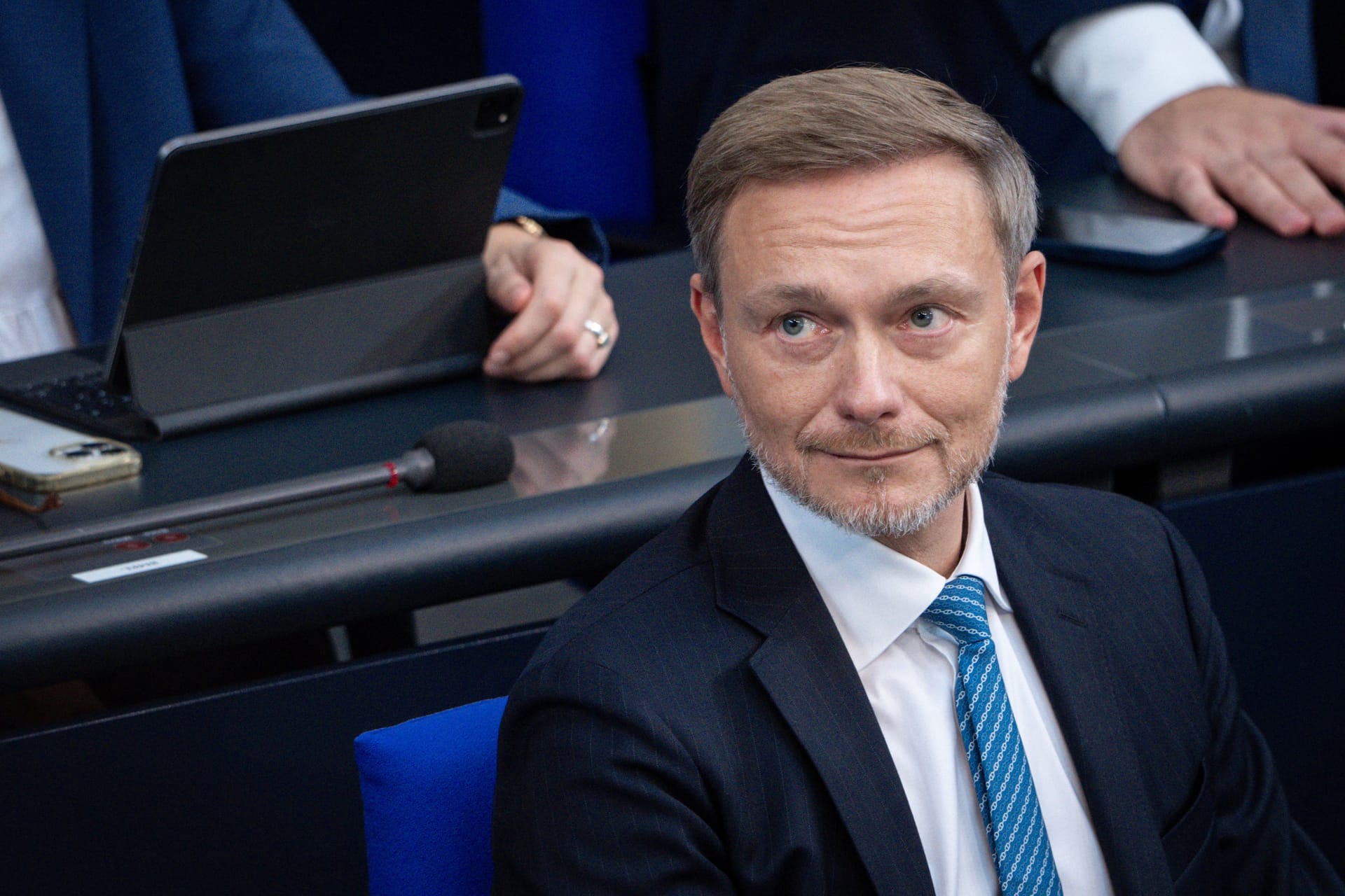 Finanzminister Christian Lindner (Archivbild): Er fürchtet den Ruin der deutschen Wirtschaft.