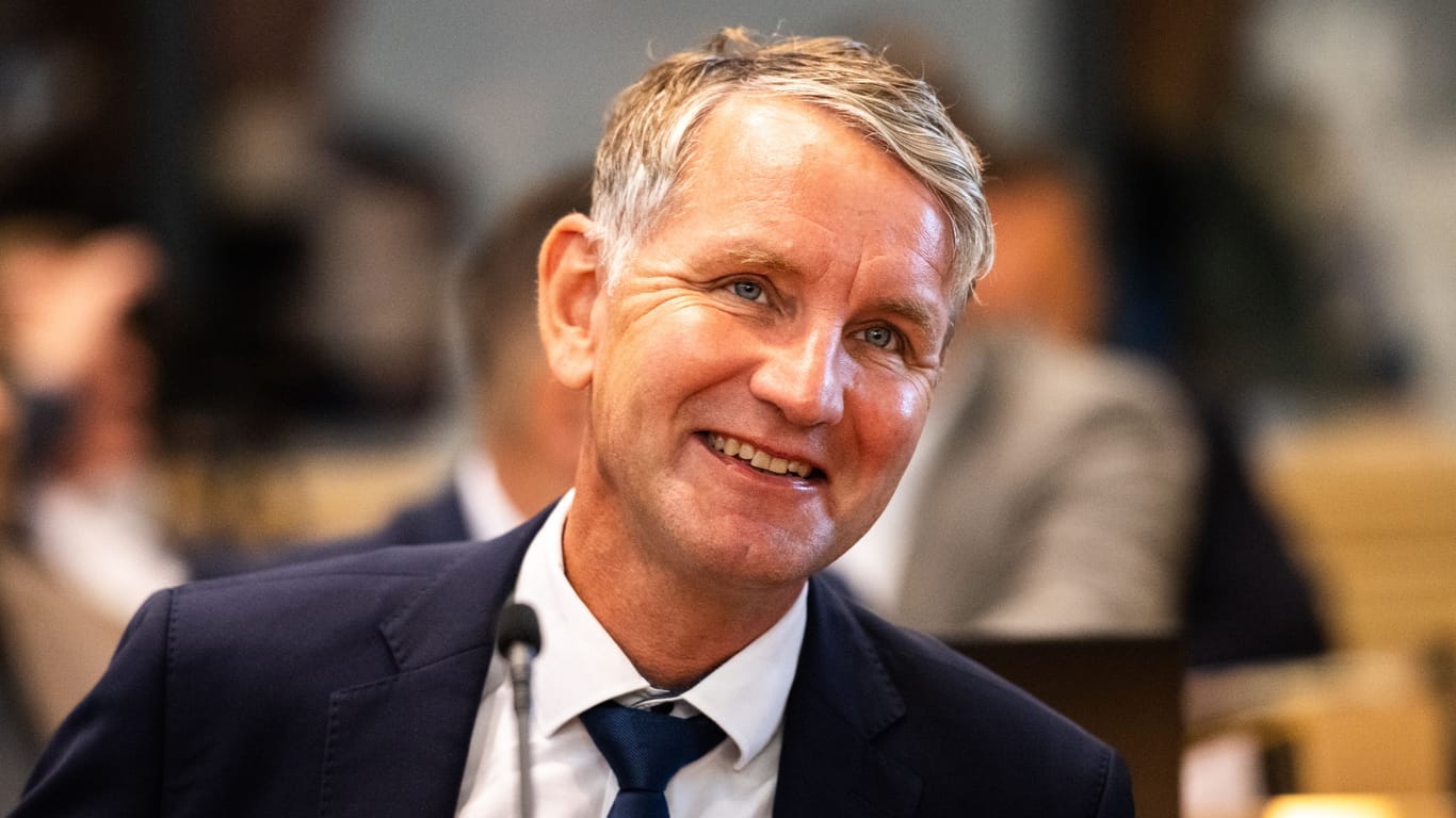 Björn Höcke im Thüringer Landtag: In den vergangenen Wochen sorgte die Zusammenarbeit mit der AfD für Debatten in Deutschland.