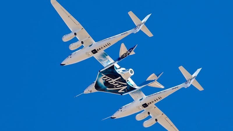 Kurztrip ins All: Das Raumflugzeug "VSS Unity" macht's möglich. Kurztrip ins All: Das Raumflugzeug "VSS Unity" macht's möglich.