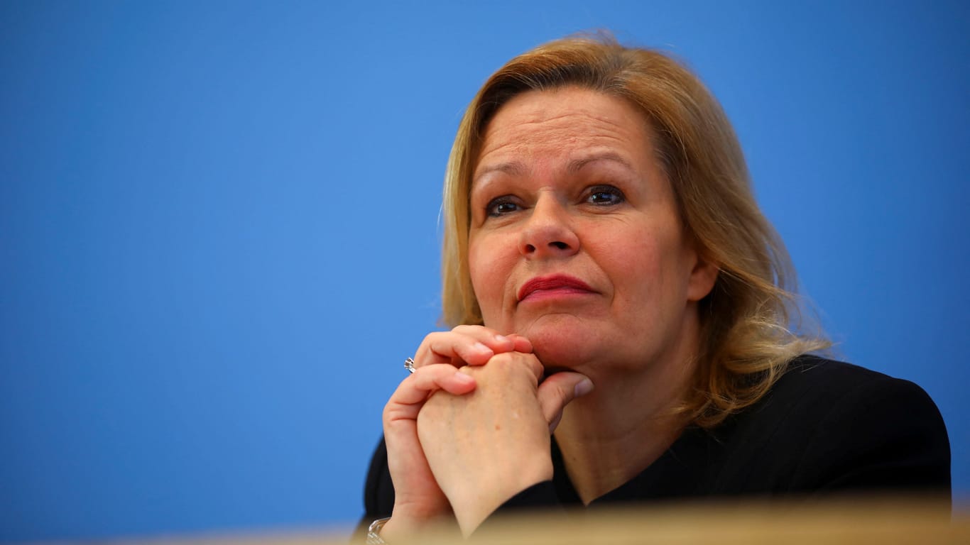 Innenministerin Nancy Faeser (SPD) (Archivbild): Deutschland gibt im Streit um die Krisenverordnung der EU nach.
