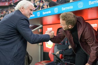 Rudi Völler (links) mit Julian Nagelsmann: Macht der DFB-Direktor den Ex-Bayern-Coach zum neuen Nationaltrainer?