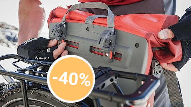 Amazon bietet die Fahrradtasche Aqua Back Plus von Vaude heute im Doppelpack zum Rekord-Tiefpreis an.