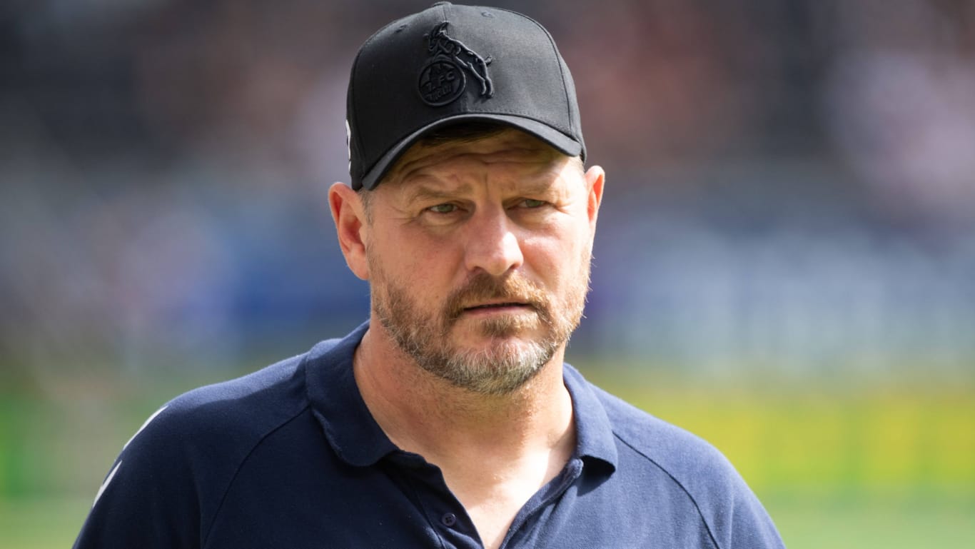 Klare Meinung: Köln-Trainer Steffen Baumgart.