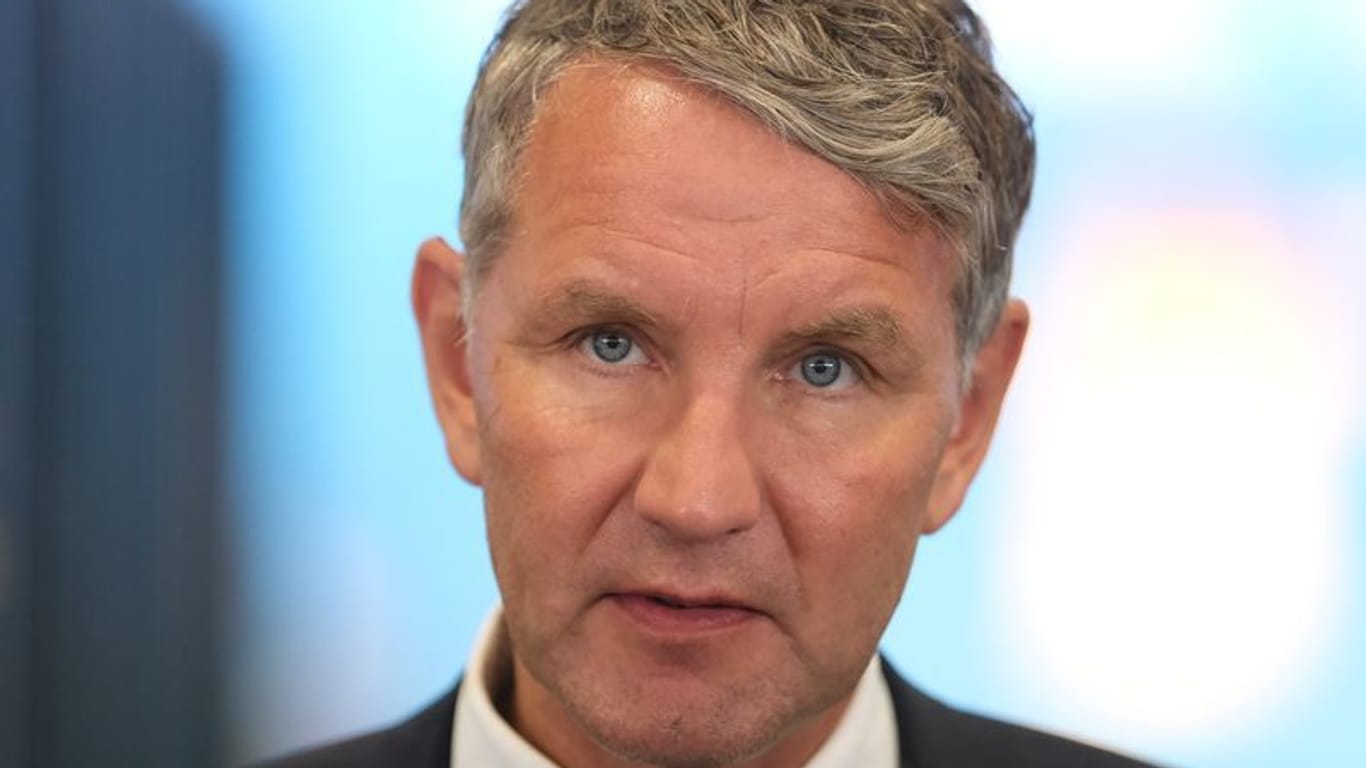 Der Thüringer AfD-Fraktionsvorsitzende Björn Höcke: Nach eigener Aussage wurde seine Immunität bereits zum siebten Mal aufgehoben.