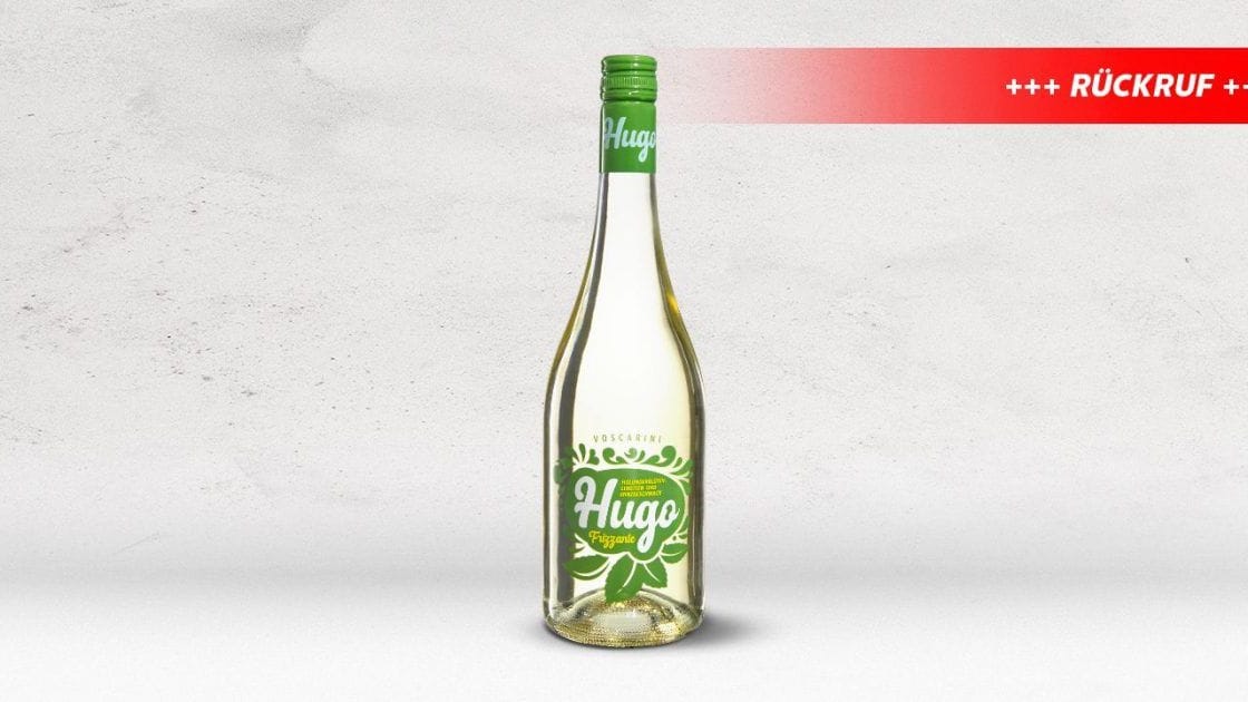 Rückruf: Der Besitz dieser Flasche könnte gefährlich werden.