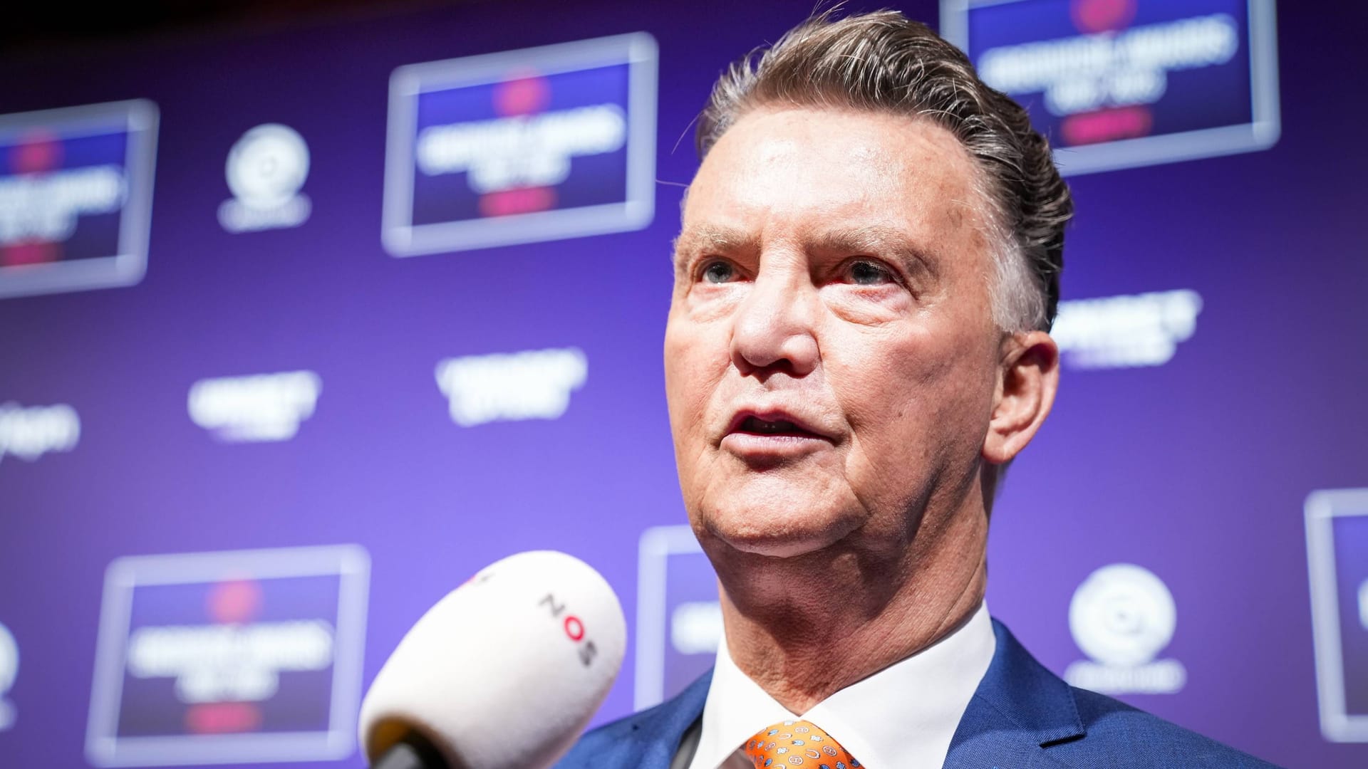 Louis van Gaal: Der ehemalige Bondscoach schied bei der WM gegen Argentinien aus.