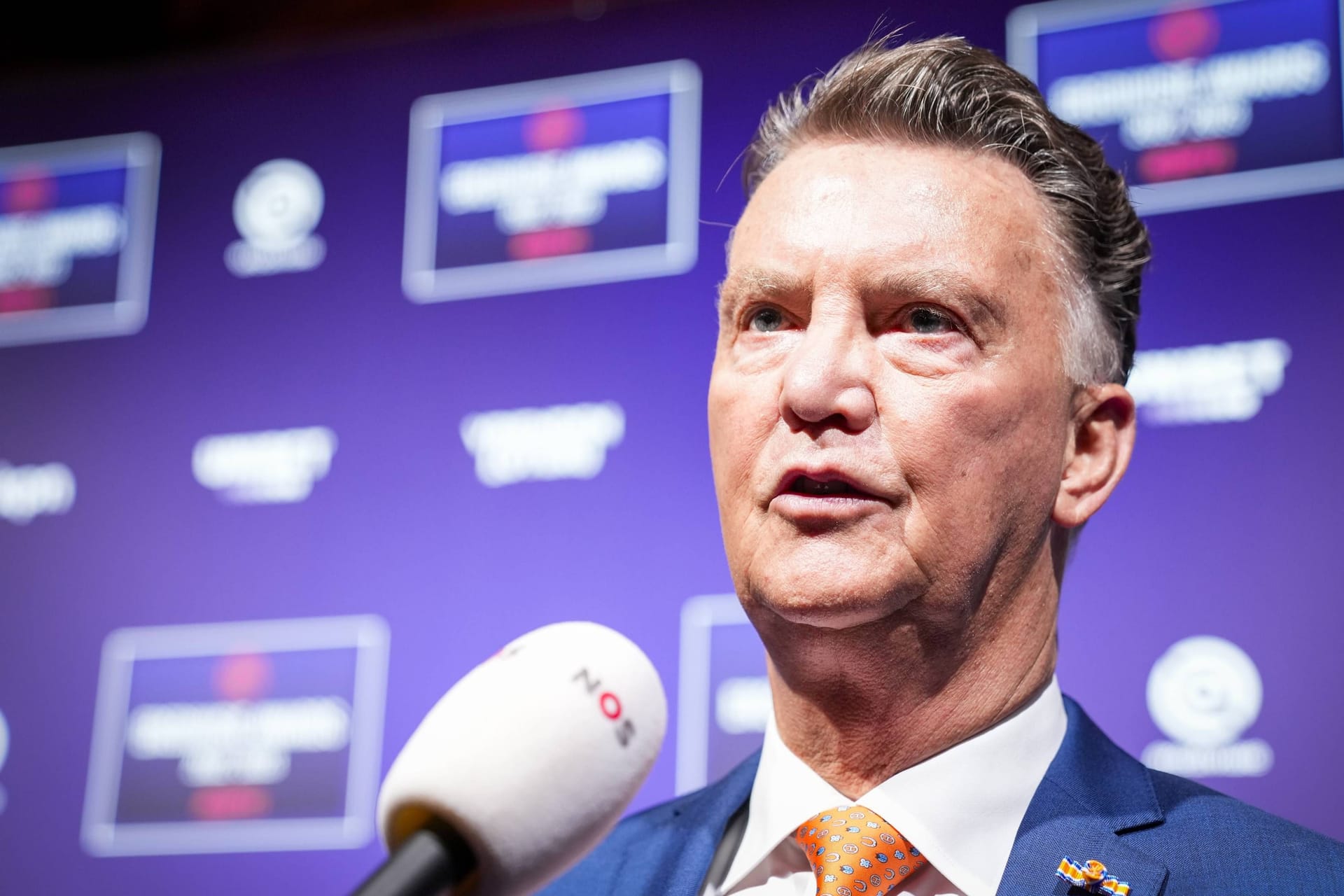 Louis van Gaal: Der ehemalige Bondscoach schied bei der WM gegen Argentinien aus.