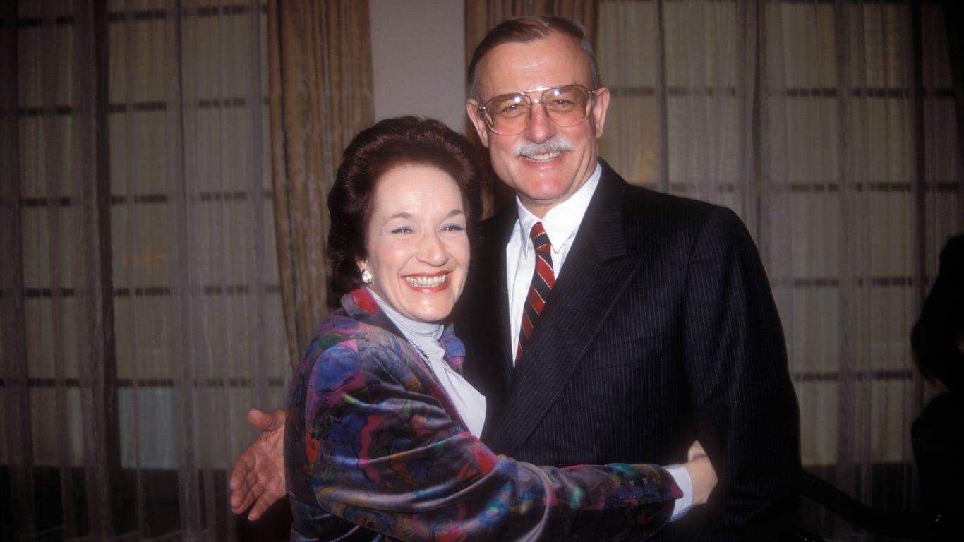 Natalie und Roger Whittaker waren unzertrennlich.
