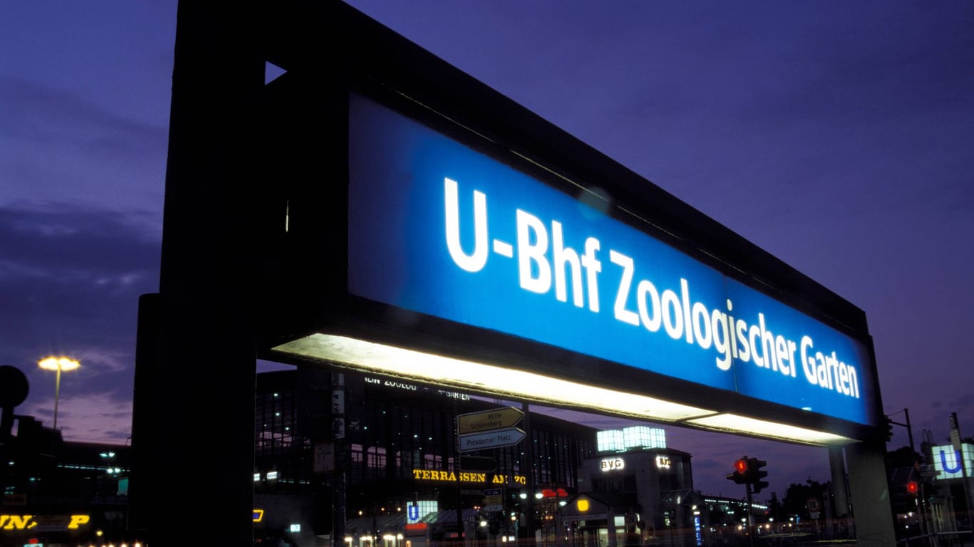 Der Bahnhof Zoo in Berlin