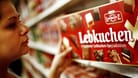 Lebkuchen von Lambertz im Supermarkt: Die Preise sind dieses Jahr gestiegen.