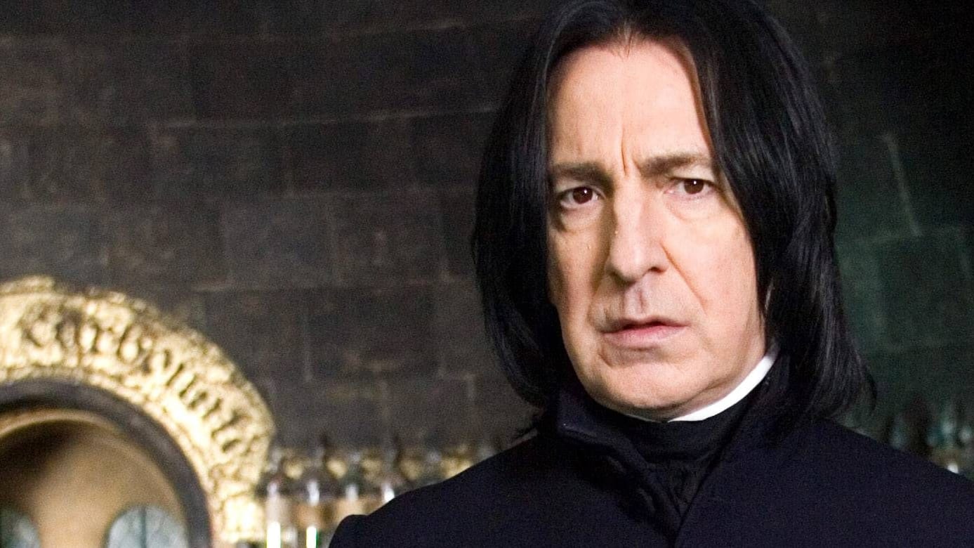 Alan Rickman in seiner Rolle als Severus Snape in der "Harry Potter"-Reihe.