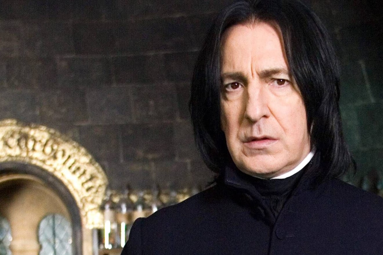 Alan Rickman in seiner Rolle als Severus Snape in der "Harry Potter"-Reihe.