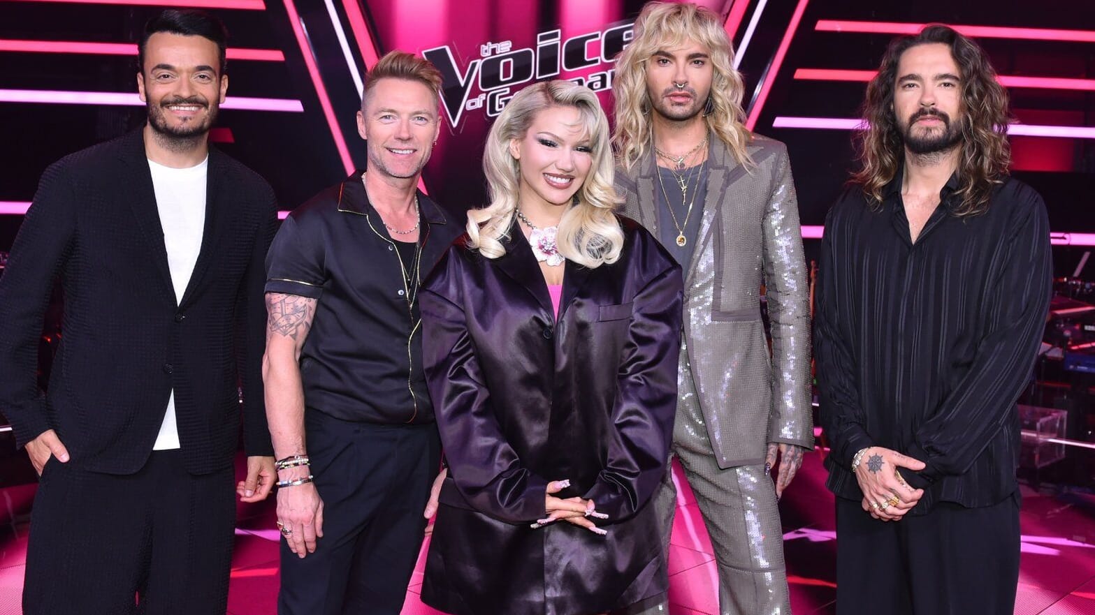 "The Voice of Germany": Giovanni Zarrella; Ronan Keating; Shirin David; Bill Kaulitz; Tom Kaulitz