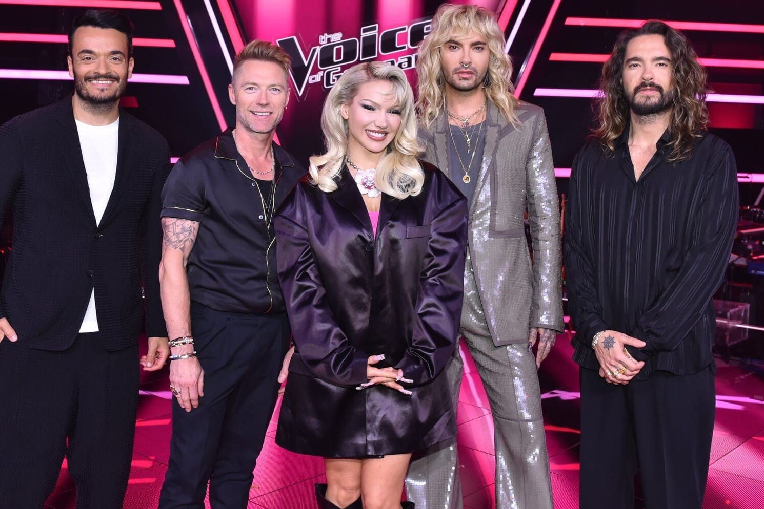 "The Voice of Germany": Giovanni Zarrella; Ronan Keating; Shirin David; Bill Kaulitz; Tom Kaulitz