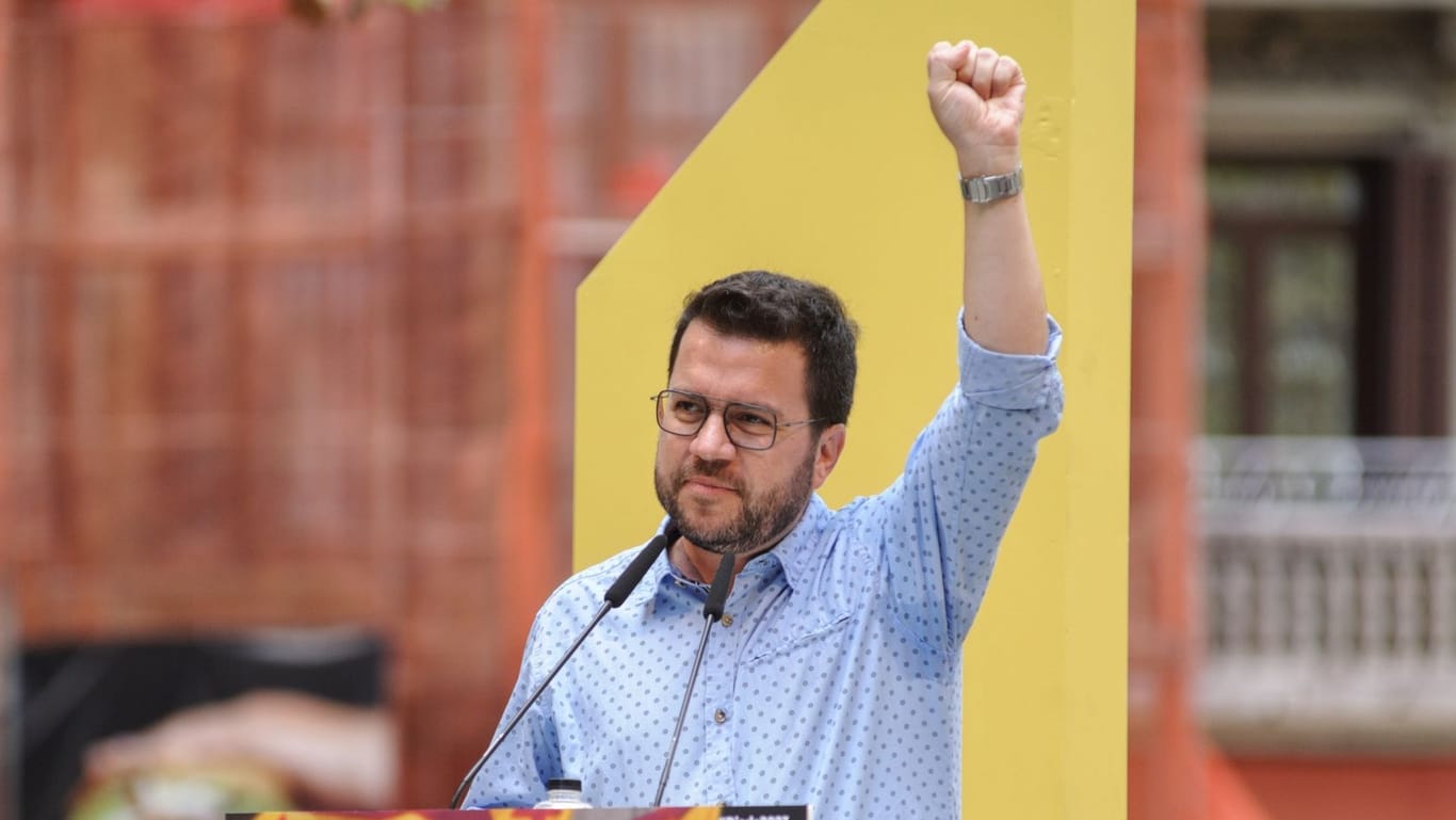 Pere Aragones: Der Ministerpräsident von Katalonien hat Hoffnung.