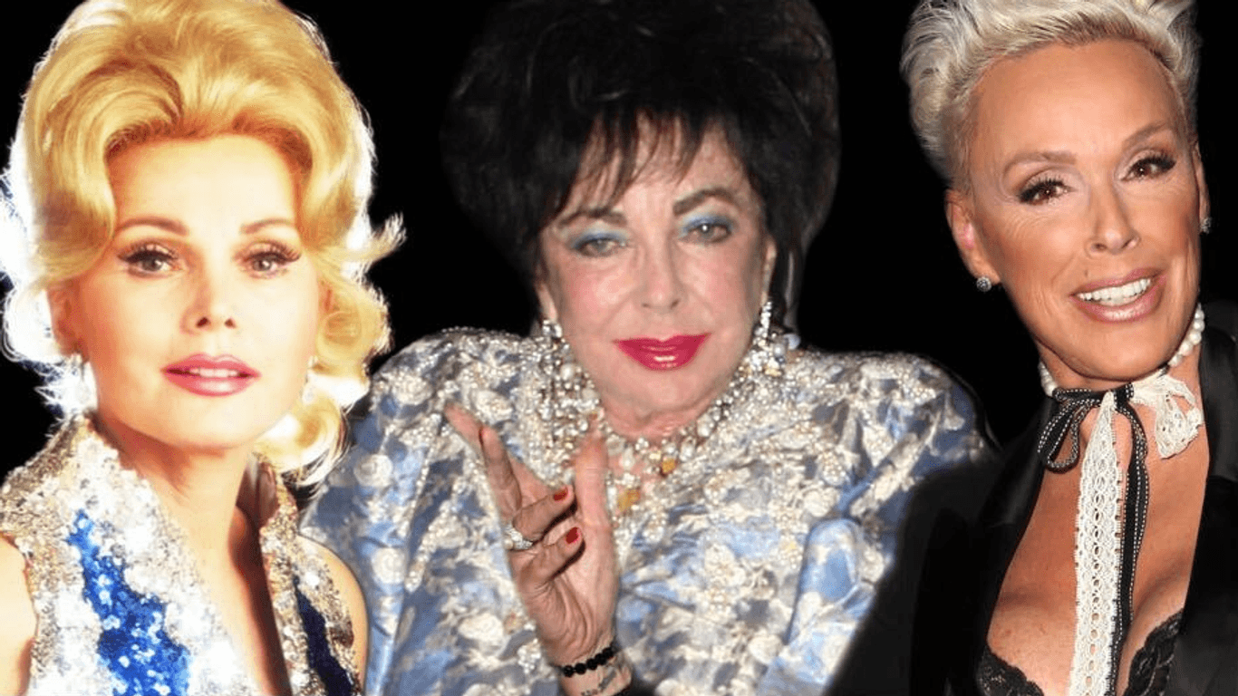 Zsa Zsa Gabor, Elizabeth Taylor und Brigitte Nielsen: Sie blicken auf mehrere Eheschließungen zurück.