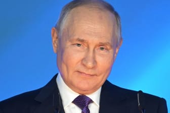 Wladimir Putin: Nach dem Flugzeugabsturz von Prigoschins Privatjet war ihm eine Verbindung mit dessen Tod vorgeworfen worden.