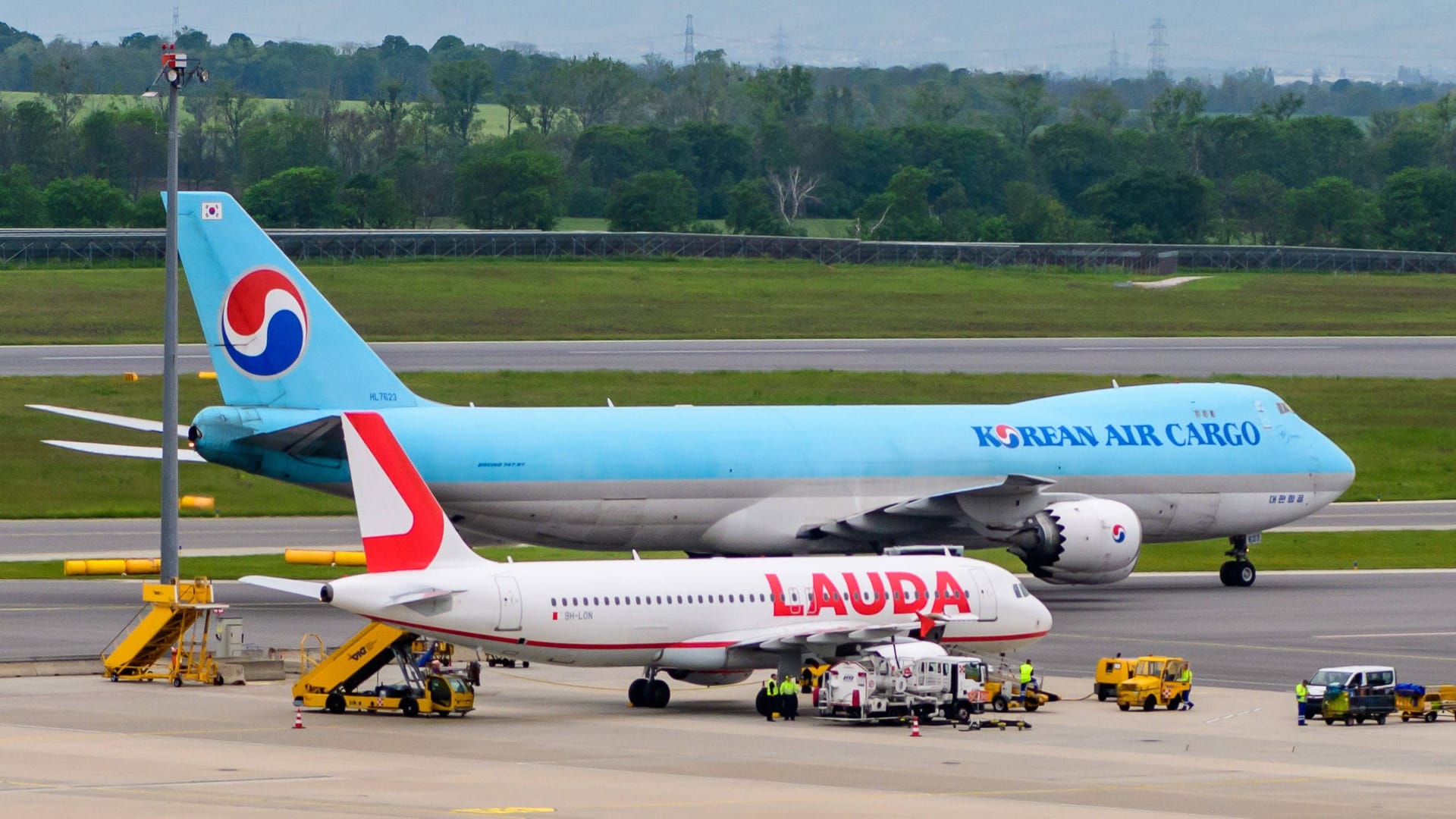 Flugzeuge am Flughafen Wien (Archivbild):