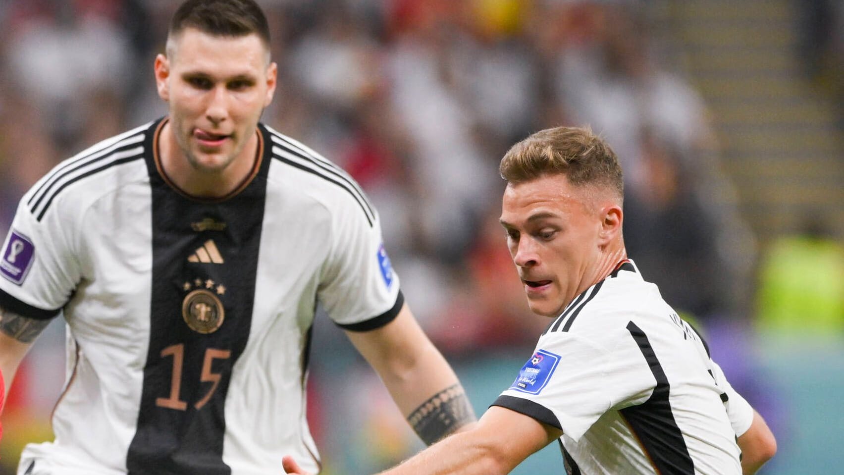 Niklas Süle (l.) und Joshua Kimmich: Die beiden sollen Probleme miteinander gehabt haben. Niklas Süle (l.) und Joshua Kimmich: Die beiden sollen Probleme miteinander gehabt haben.