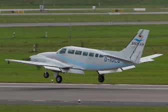 Ein Jet von Sylt Air: Nicht nur Linienflüge auf die Nordseeinsel sind beliebt.