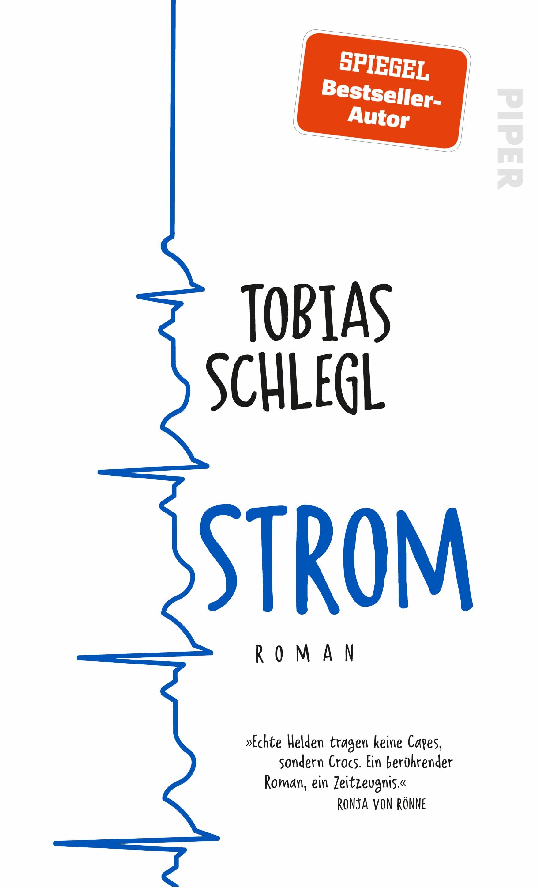 Cover von Roman "Strom" von Tobias Schlegl