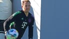 Manuel Neuer beim Training: Der Torwart des FC Bayern muss sich weiter gedulden.