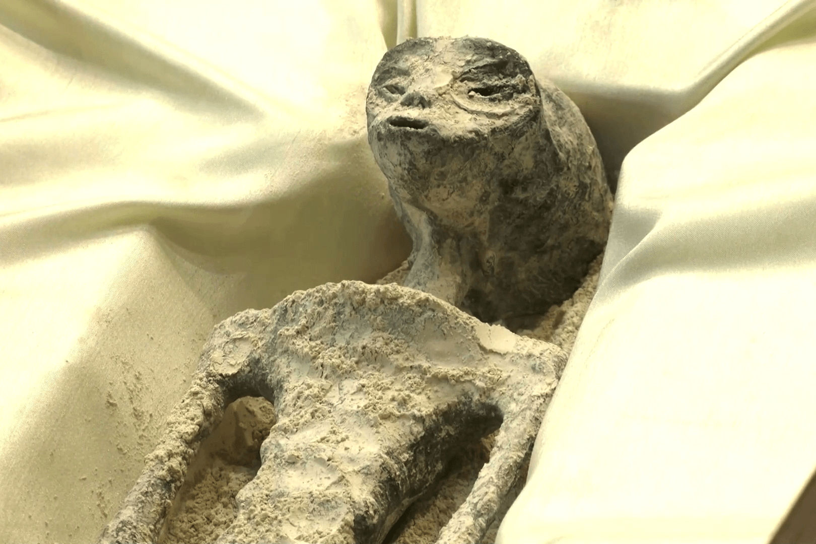 Mutmaßliche Alienleichen in Mexiko ausgestellt
