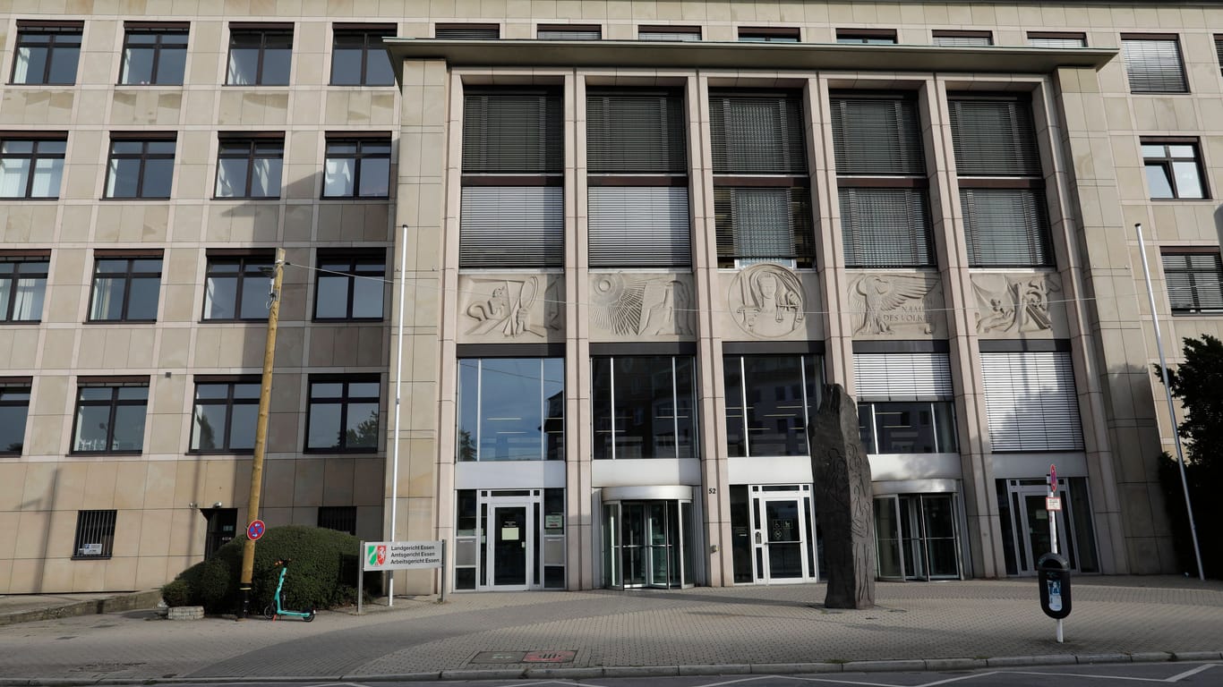 Das Landgericht in Essen (Symbolbild): Hier beginnt am Montag der Prozess gegen den Vater