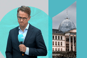 CDU-Generalsekretär Carsten Linnemann stellt den neuen Parteiauftritt vor