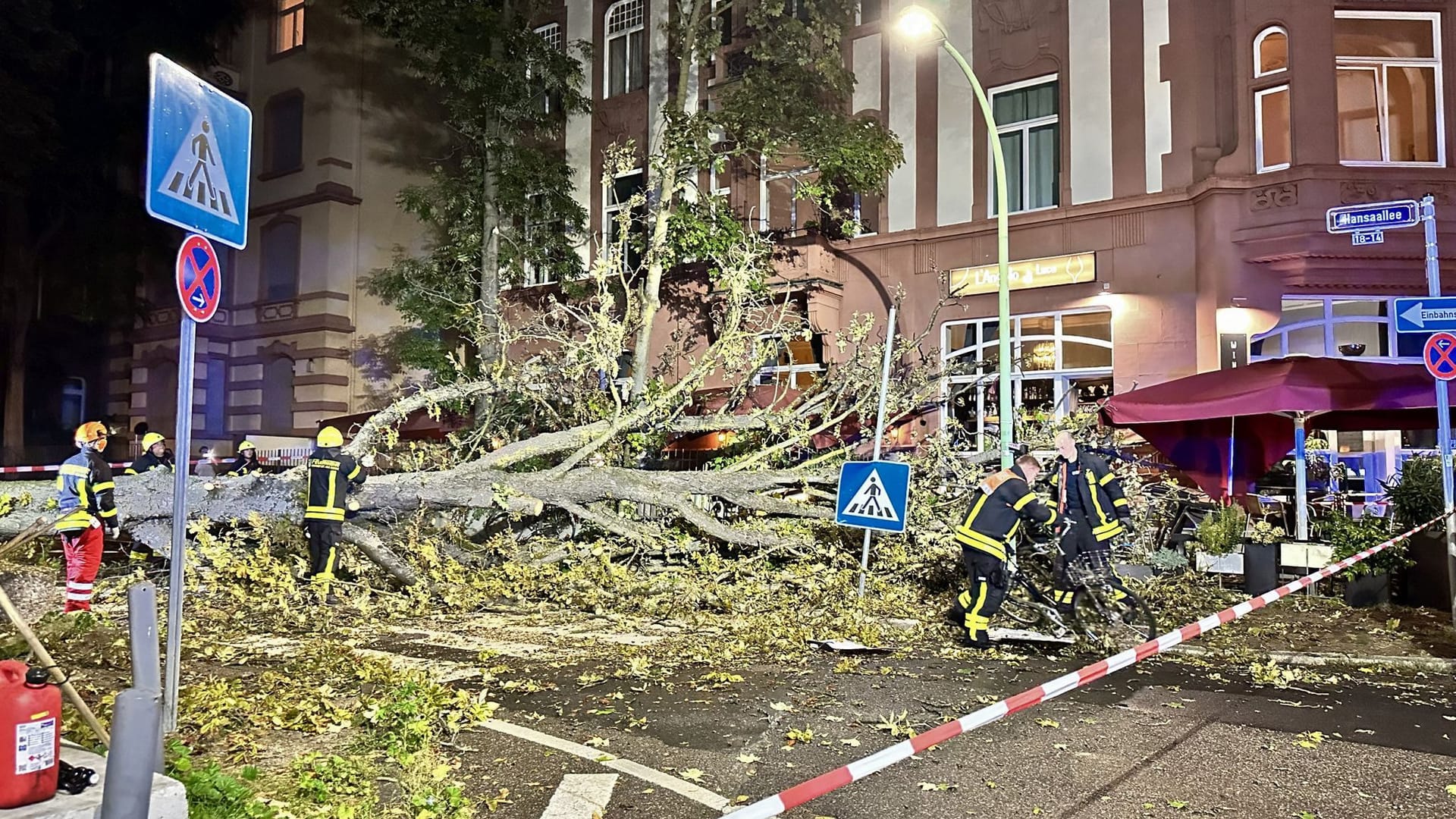 Unwetter in Frankfurt am Main