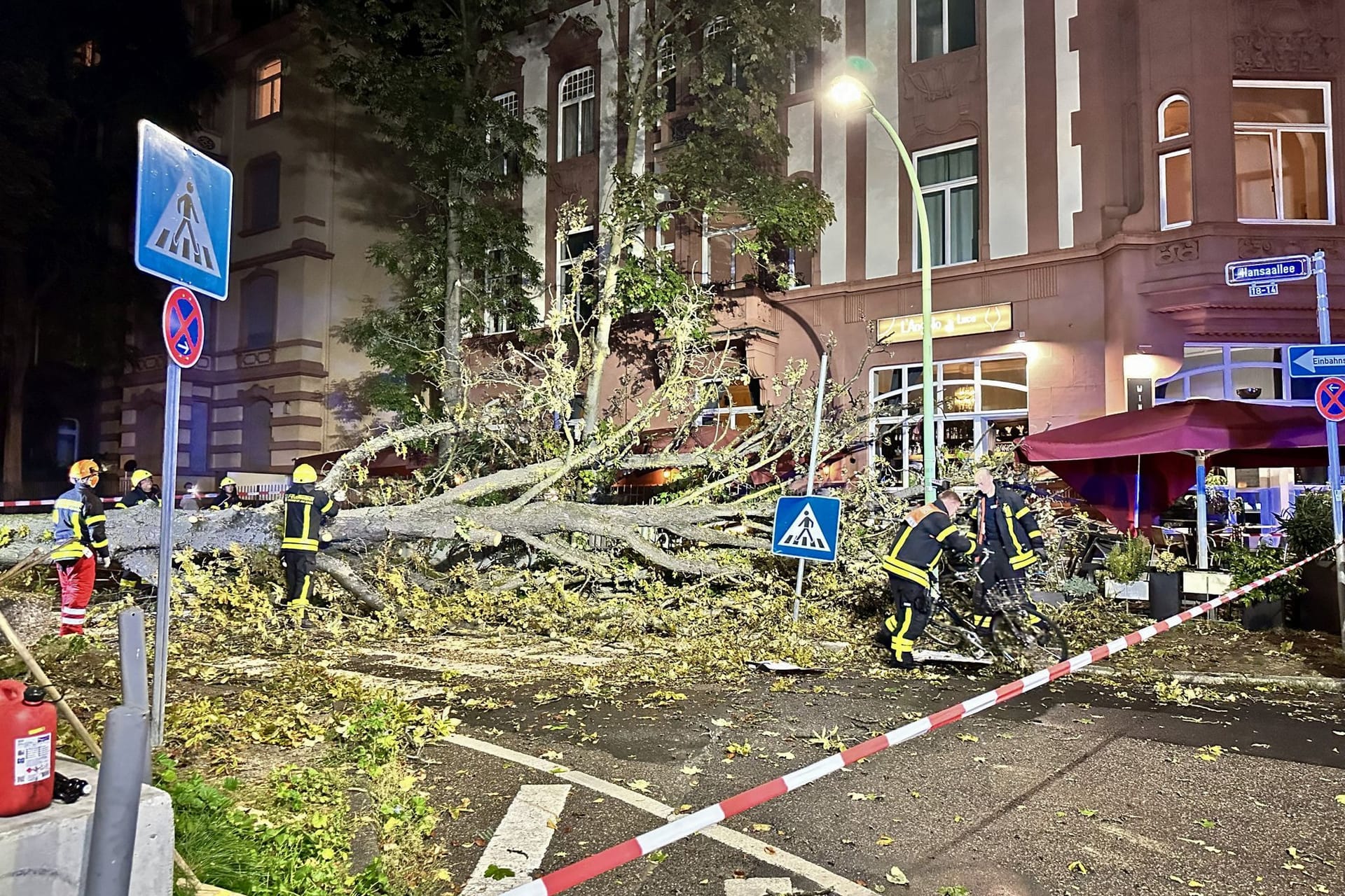 Unwetter in Frankfurt am Main