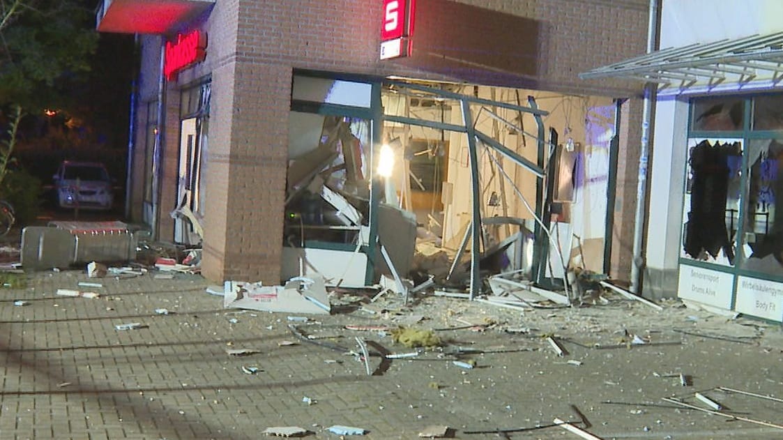 Spuren der Zerstörung in Brandenburg: Die Täter sind auf der Flucht.