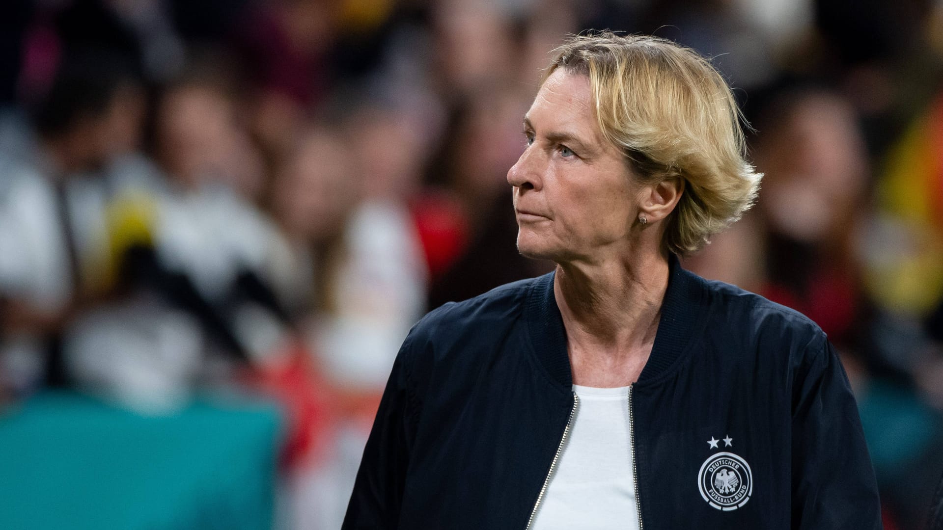 Martina Voss-Tecklenburg: Ihre Zukunft beim DFB soll bald geklärt werden.