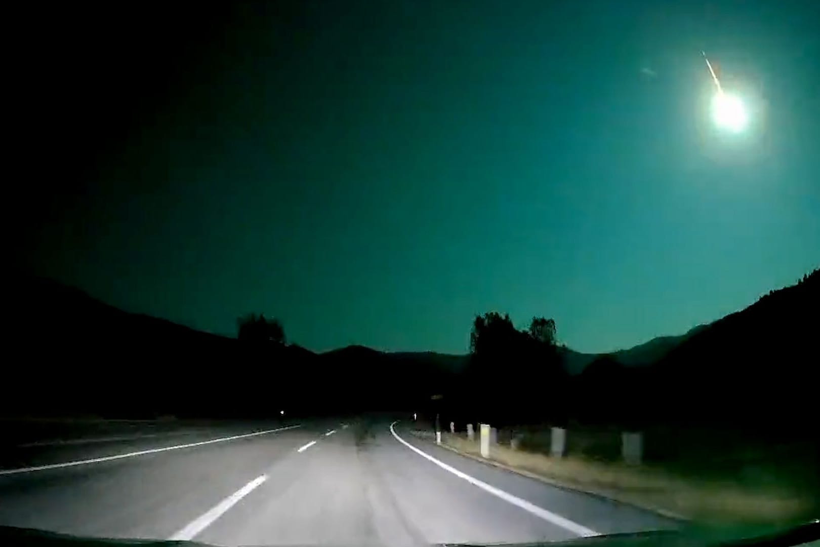 Meteorit über der Türkei