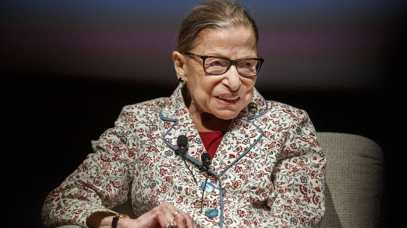 Legende der Liberalen: Die Supreme-Court-Richterin Ruth Bader Ginsburg (Archivbild).