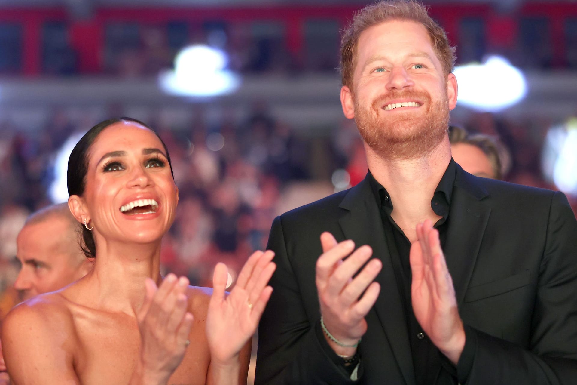Prinz Harry und Herzogin Meghan: Das Paar feierte bei den Invictus Games in Düsseldorf.