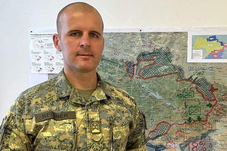 Oberst Markus Reisner vom österreichischen Bundesheer.