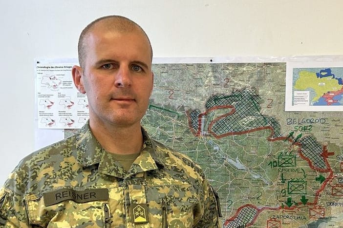 Oberst Markus Reisner vom österreichischen Bundesheer.