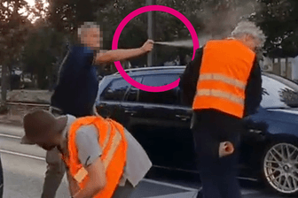Autofahrer attackiert Aktivisten mit Pfefferspray