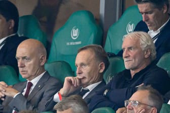 DFB-Präsident Bernd Neuendorf, seine Vize Hans-Joachim Watzke und DFB-Direktor Rudi Völler (von links): Die Entlassung Flicks war ein erneutes Kommunikations-Desaster.