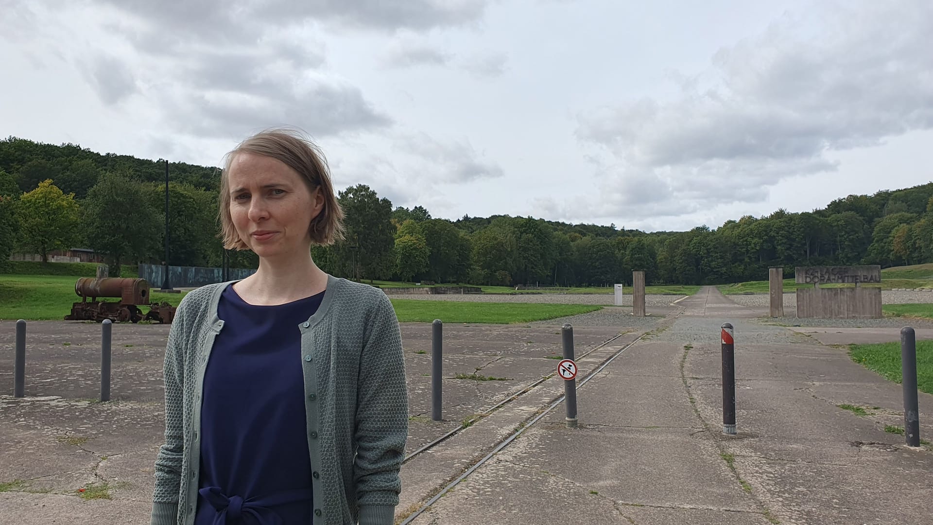 Anett Dremel: Sie erforscht das Gelände und Dokumente zum Konzentrationslager Mittelbau-Dora.