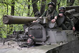 Russische Soldaten in der Ukraine (Archivbild): Sie sollen in diesem Jahr am meisten Gelände erobert haben.