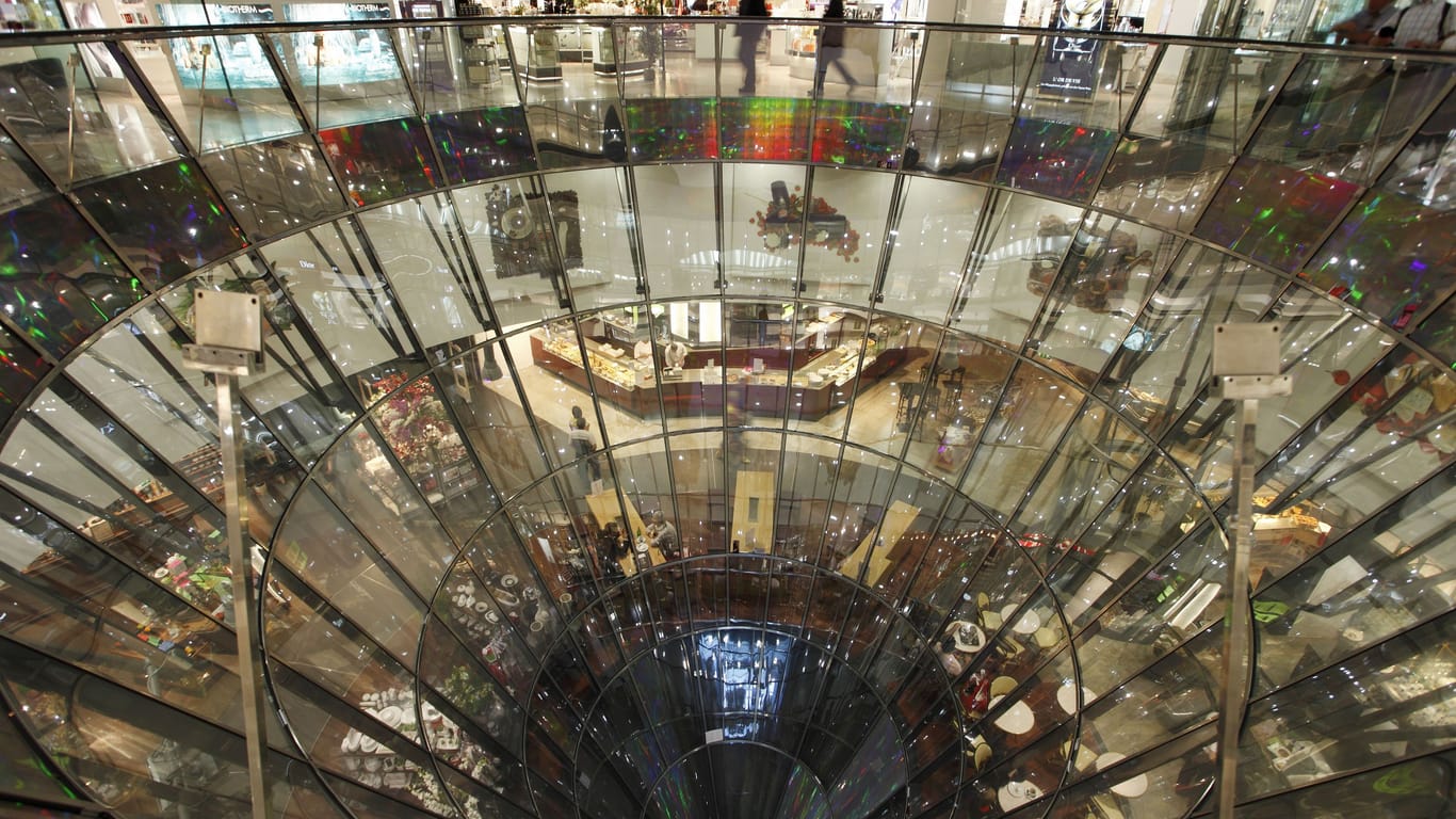 Das Berliner Einkaufszentrum Galeries Lafayette