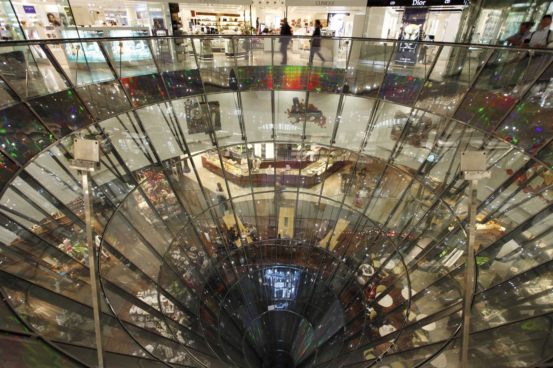 Das Berliner Einkaufszentrum Galeries Lafayette